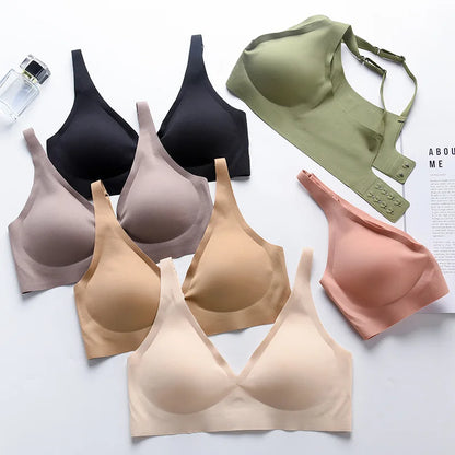 Seamless Wireless Push-Up Bralette